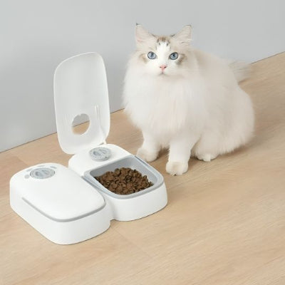 Distributeur automatique de croquettes pour chat - Minuteur