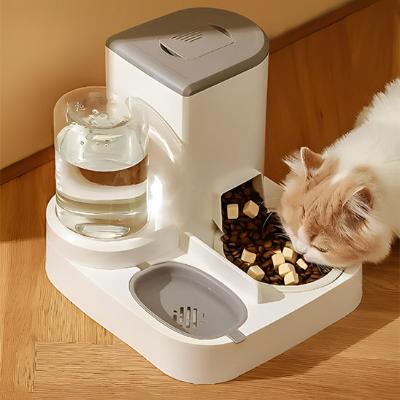 Distributeur automatique de croquettes pour chat - double