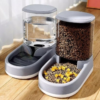 Distributeur automatique de croquettes pour chat – plus abreuvoir