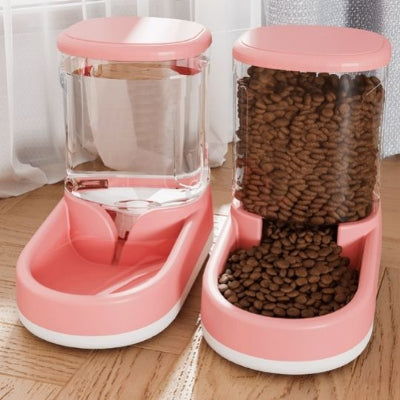 Distributeur automatique de croquettes pour chat – plus abreuvoir