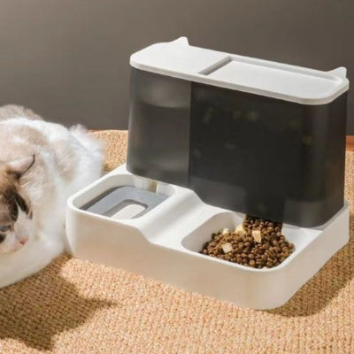 Distributeur de croquettes pour chat - 2,8L