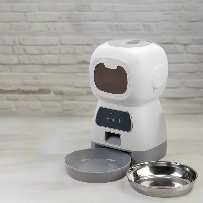 Distributeur de croquettes pour chat - programmable