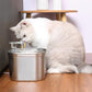 Fontaine à eau chat - Acier Inoxydable