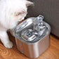 Fontaine à eau chat - Acier Inoxydable
