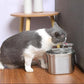 Fontaine à eau chat - Acier Inoxydable