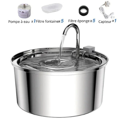 Fontaine à eau pour chat - 3,2L automatique