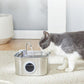 Fontaine à eau pour chat - acier inoxydable