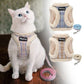 Harnais pour chat doux