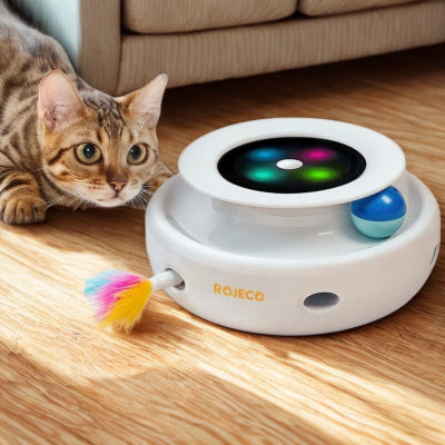 Jouet pour chat intelligent et rotatif | Interactiv'Fun™