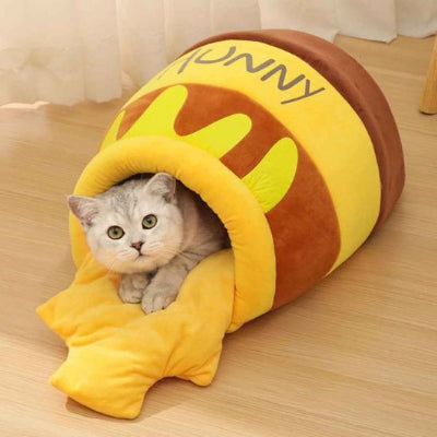 Lit pour chat - Pot de miel