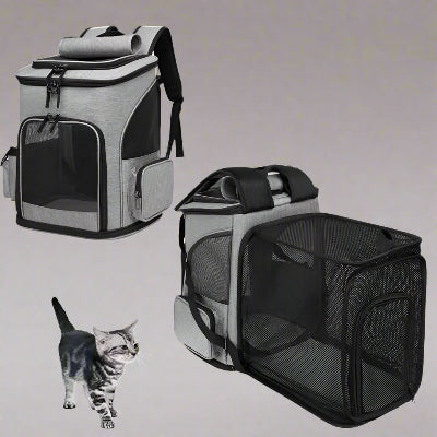 Sac à dos chat - extensible
