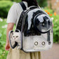 Sac à dos pour chat - transparent
